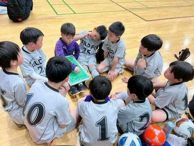 練習試合の様子